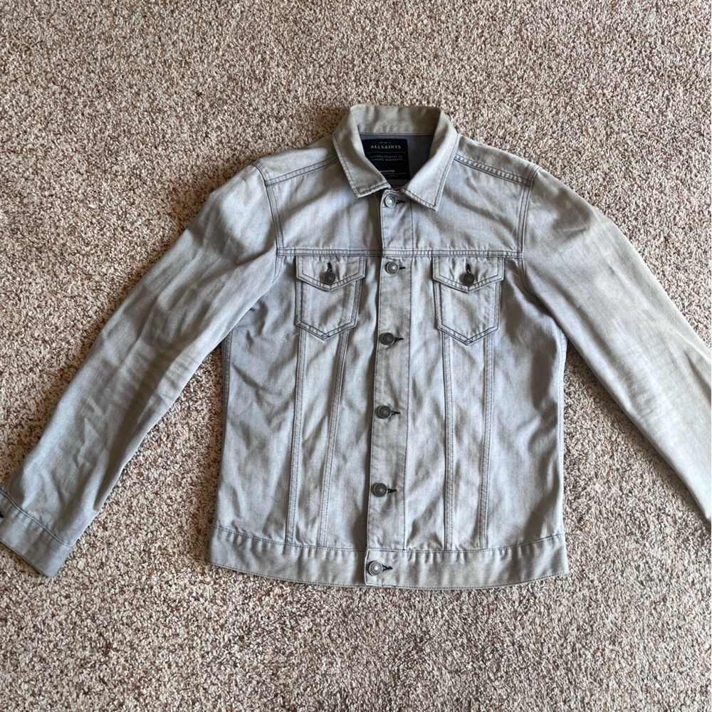 AllSaints Denim Trucker Jacket